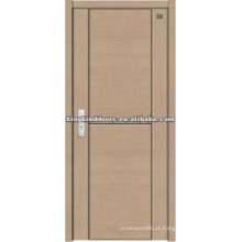 Porta MDF com revestimento de folha do PVC / PVC porta (JKD-1615) da China KKD Top 10 marca para quarto Interior Design